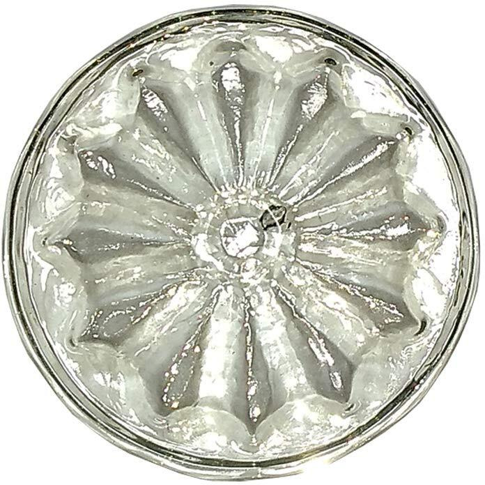 Panku Natural Premium Glass Paper Weight for Office Desk/Study Table (Pack of 2)