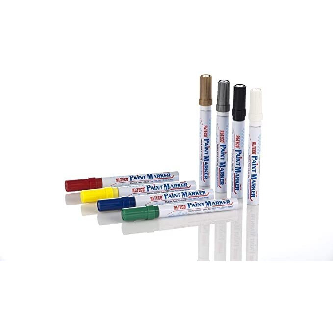 ALTECO (Japan Oil Based Paint Marker Pack of 1 BLACK