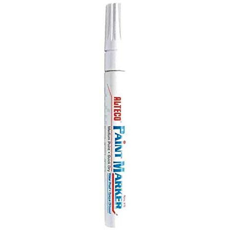 BAMBALIO Alteco (Japan) Oil Based Paint Marker Pack of 2 (White)