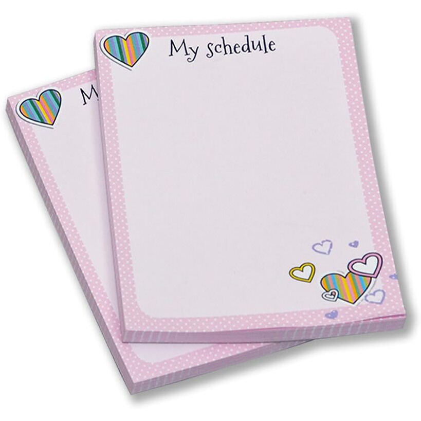 COI Personal to Do List Notepad, Task List Planner Pad, Small to Do List for Work, College & Home, to Do Planner Set of 4