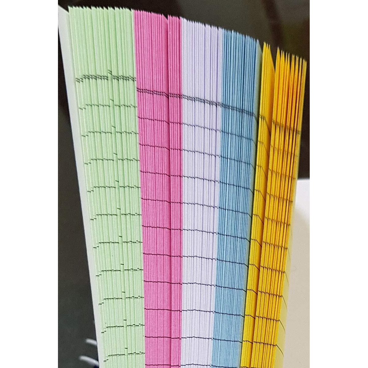 Amblitz 5 Subject Spiral Notebook - 200 Pages, Ruled (A5 Size, Pack of 2, 0216)