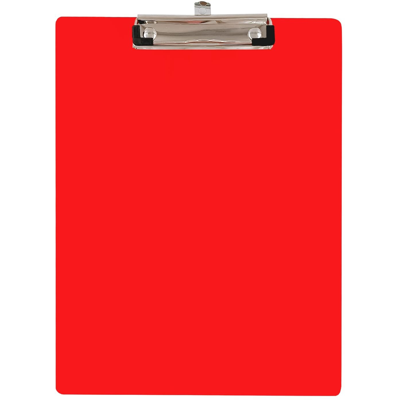 Eduway Wooden Writing/Exam Board/Clipboard with Back Side whiteboard Writing Surface  Lightweight MDF | Heavy Duty Clip for Office, School, Home, College, Shop- Red (Size- 9.5x13.5 inch)(Pack of 2)
