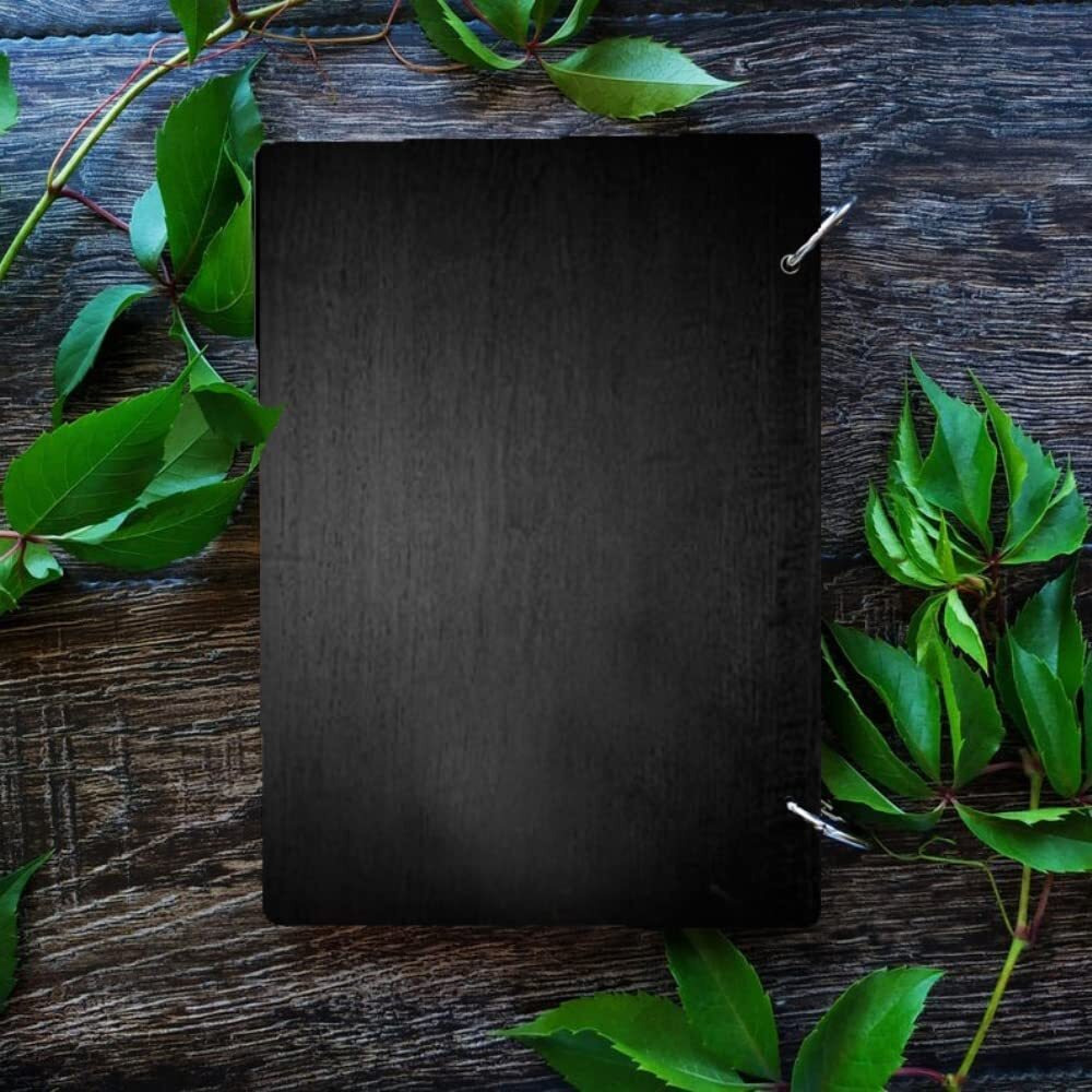 DI-KRAFT Handcrafted Wooden Cover Lord Shiva Text Engraved Unruled Writing Diary with Refillable Metal Ring Lock Notebook Journal Planner Notepad Personal Diaries (160 Pages, 6x8 Inches)