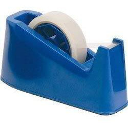 Panku Polo Cello Tape Dispenser for 1 and 0.5 Inch Tape Roll (Pack of 1, Assorted)