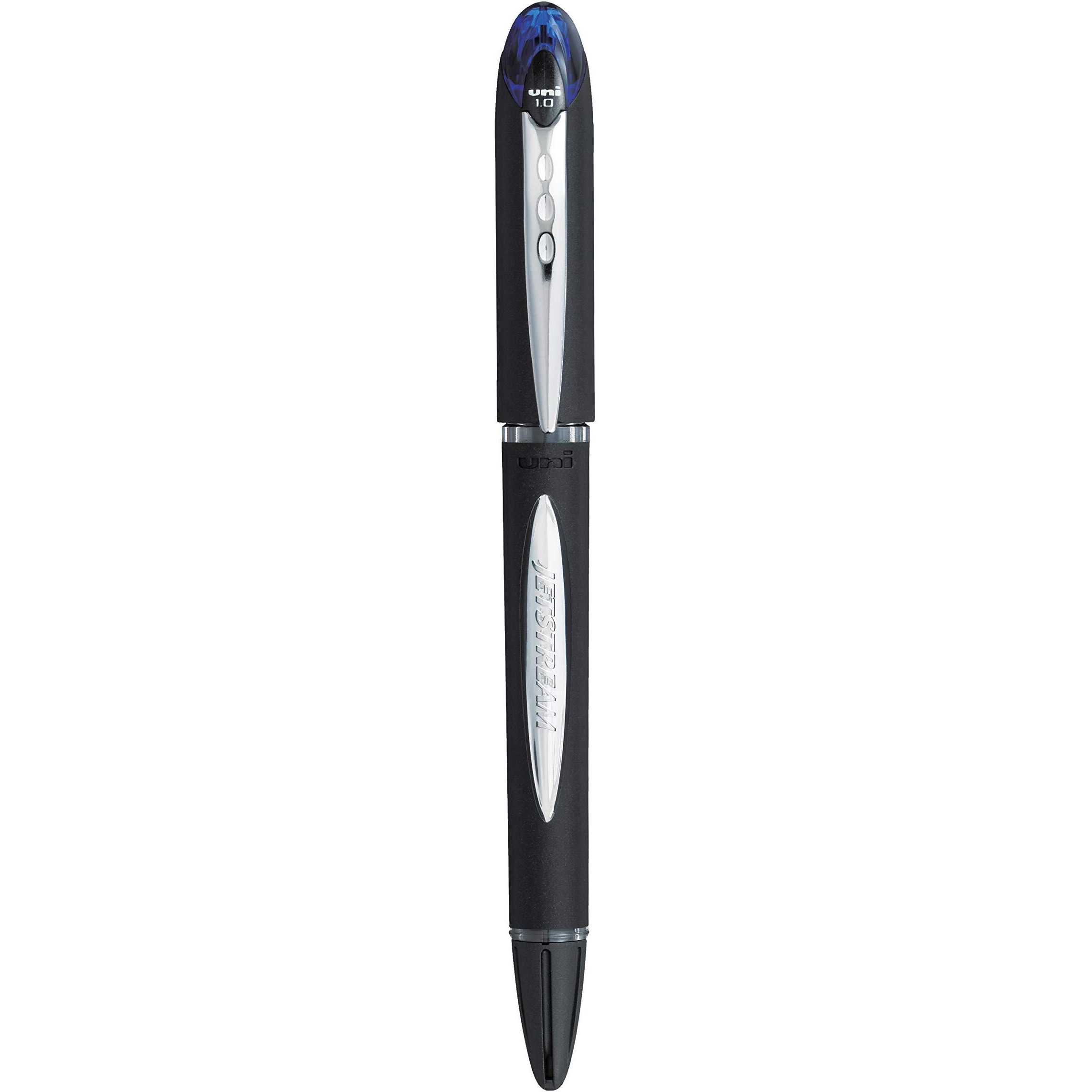 uni-ball Jetstream SX-210 Roller Ball Pen (Blue Ink, Pack of 6)