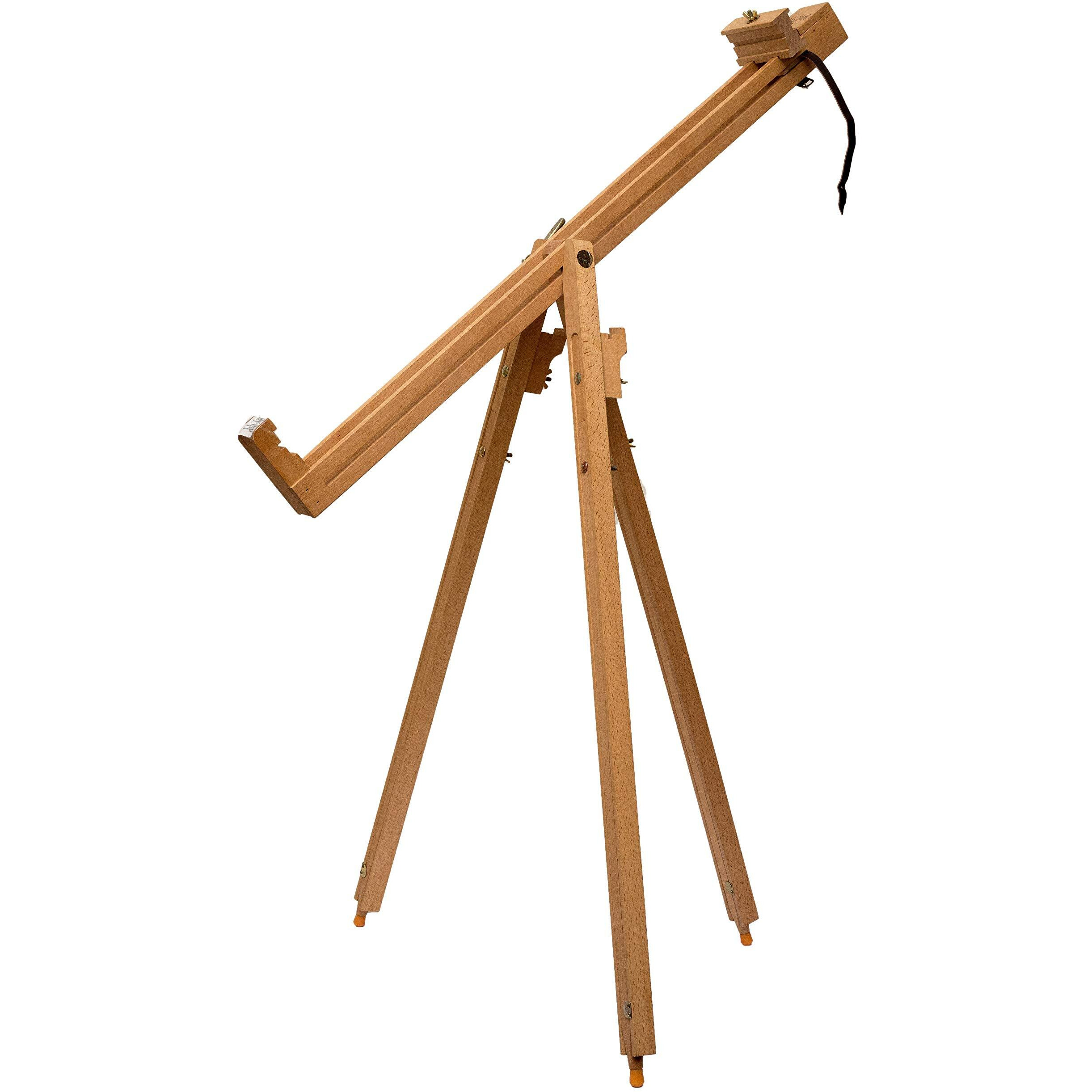 Brustro Artists Sketching Tilted Wooden Watercolor Easel Light