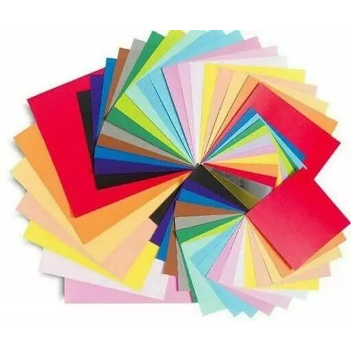 Eclet Neon Origami Paper 15 cm X 15 cm Pack of 100 Sheets (10 sheet x 10 color) Fluorescent Color Both Side Coloured For Origami, Scrapbooking, Project Work.133