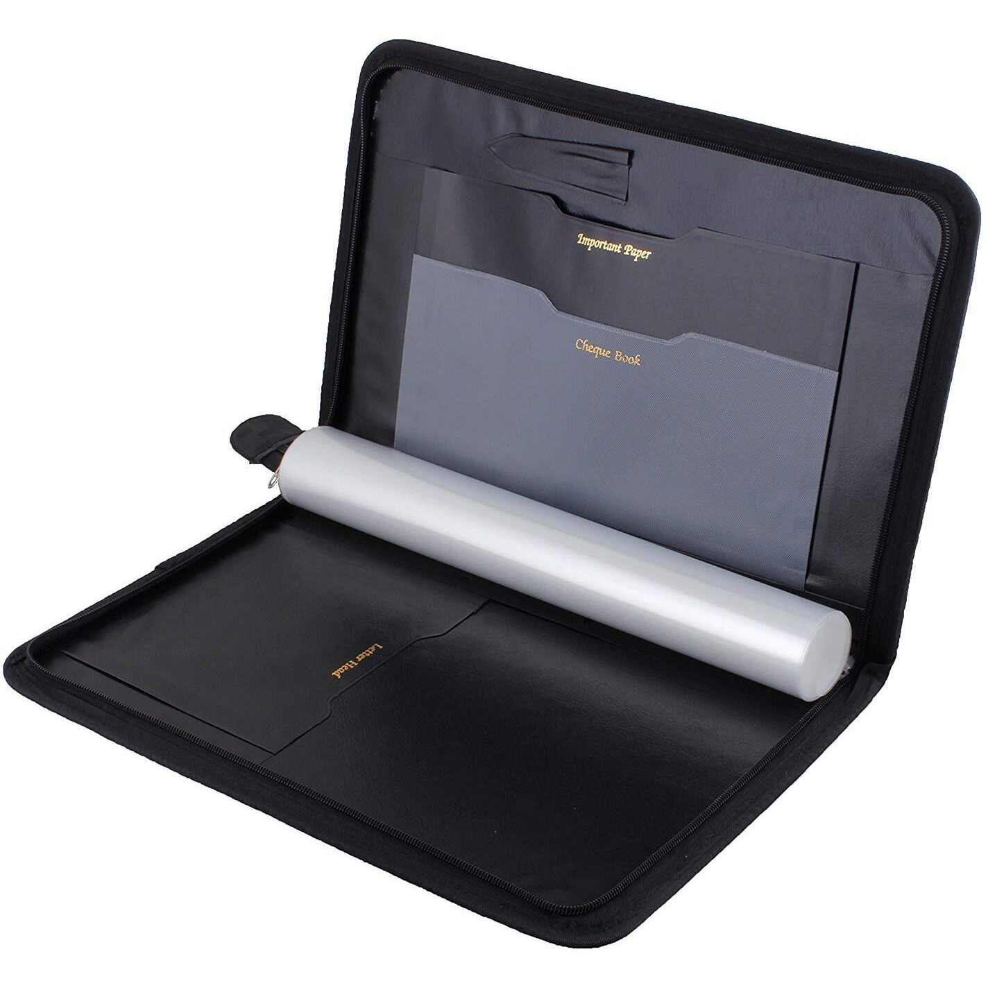 GreatDio Files and Folders Executive Files and Folders -Pack of 2/Certificate File Holder/Document Folder for certificates/Document Folder for certificates a4 Size/Document Folder with Zip