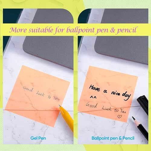 OFIXO Transparent Self-Sticky Note Pads, Clear Notes 76mm X 76mm Transparent Self Adhesive Removable Perfect for Studying and Writing, Sheet 200 Pcs (Pink)