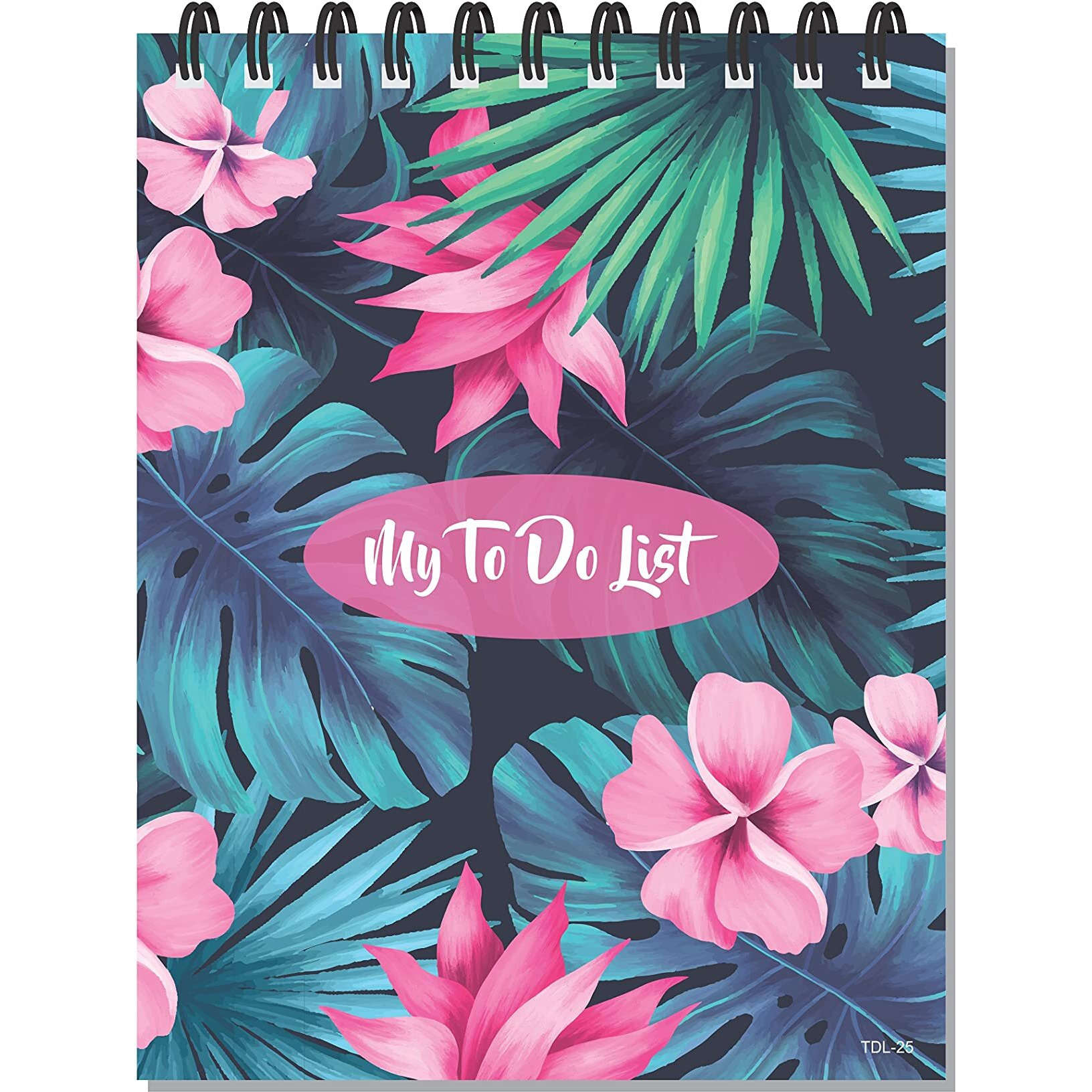 ESCAPER Green Floral Themed Activity To-Do List Planner that Sparks Organization and Encourages Productivity