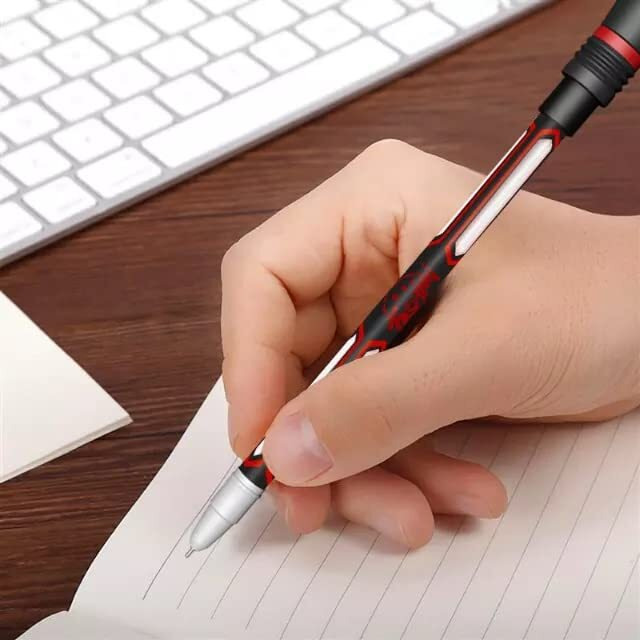 SHOPVILLA 4Set Spinning Pen Rolling Finger Rotating Pen Gaming Trick Pen Mod, Stress Releasing Brain Training Toys for Kids Adults Student Office Supplies, 4 Pieces pen mod