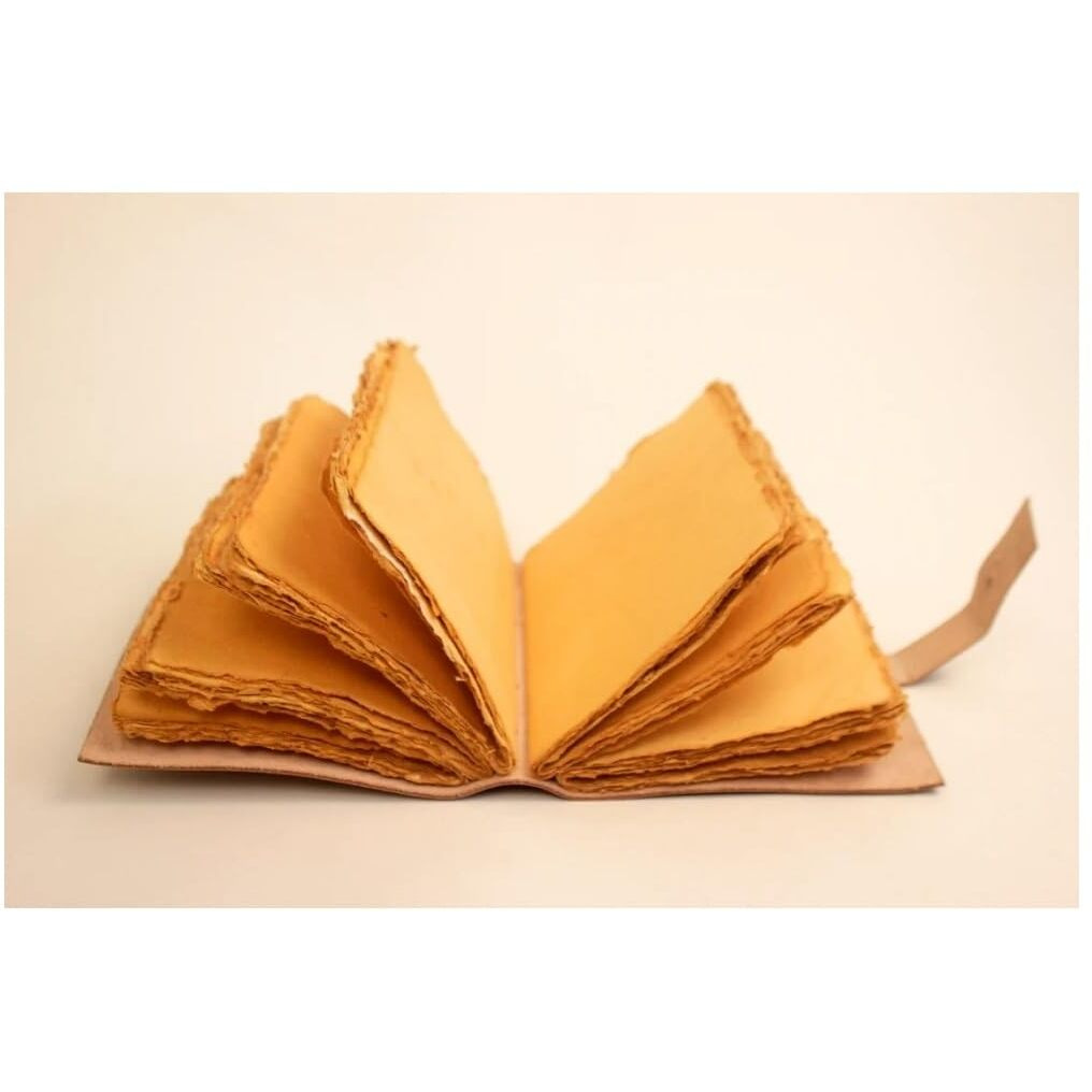 DI-KRAFT Leather Journal Diary with Antique Closure Vintage Old Pages Diary for Office Personal Use