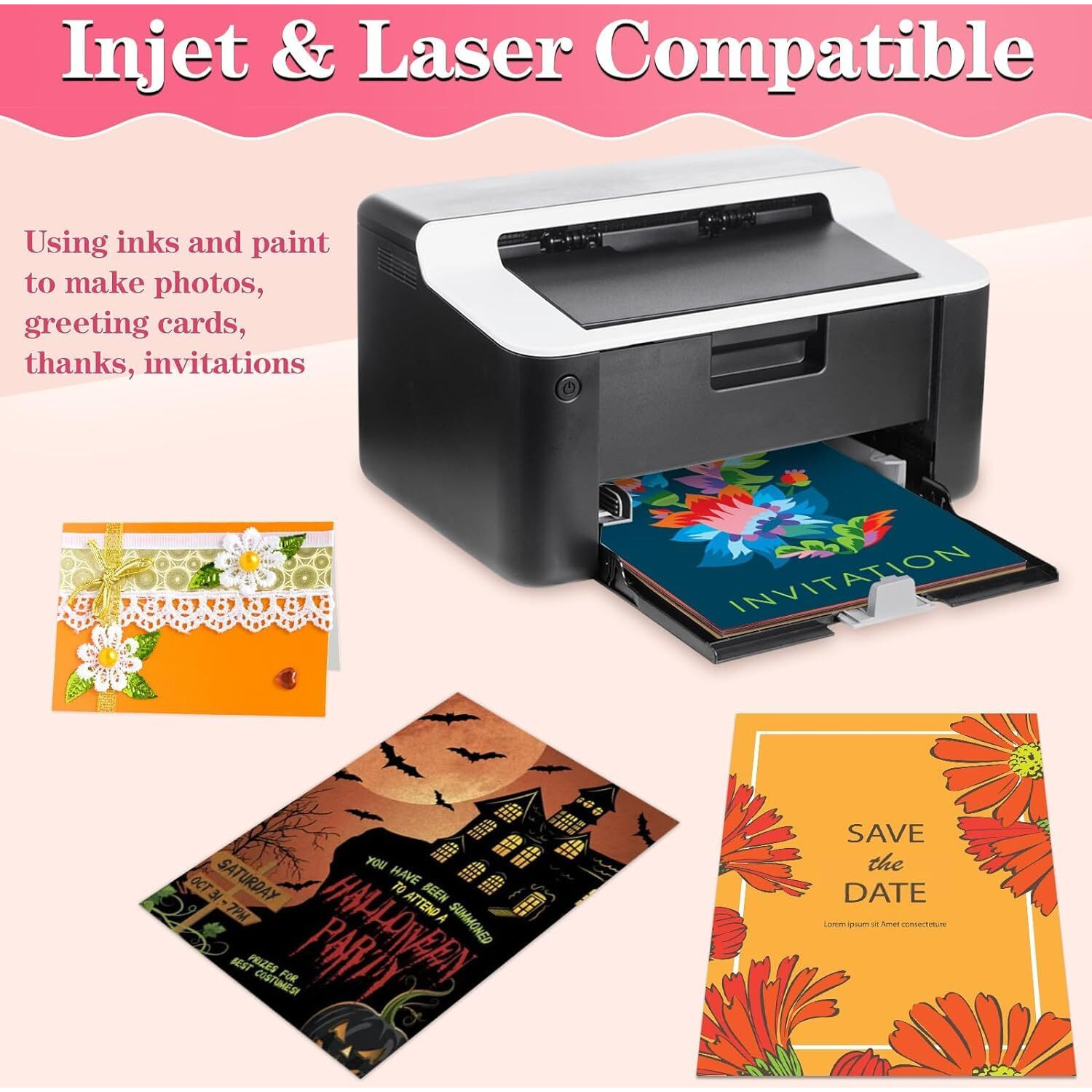 Eclet A4 100 Coloured Sheets (10 Sheets each color) Copy Printing/Art and Craft Paper Double Sided Coloured Office Stationery Children's Day Gift, Birthday Gift, Party Favors,christmas decor etc