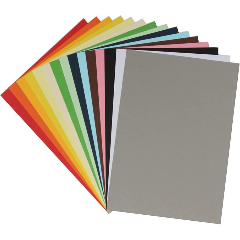 Eclet A4 100 Coloured Sheets (10 Sheets each color) Copy Printing/Art and Craft Paper Double Sided Coloured Office Stationery Children's Day Gift, Birthday Gift, Party Favors,christmas decor etc