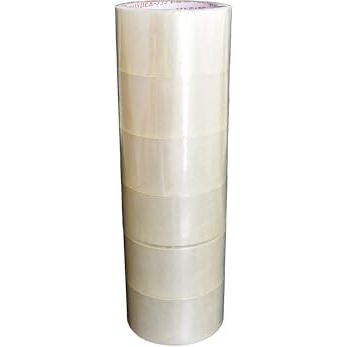 CUBIC Cello Tape 2 inch,65 m Pack of 6