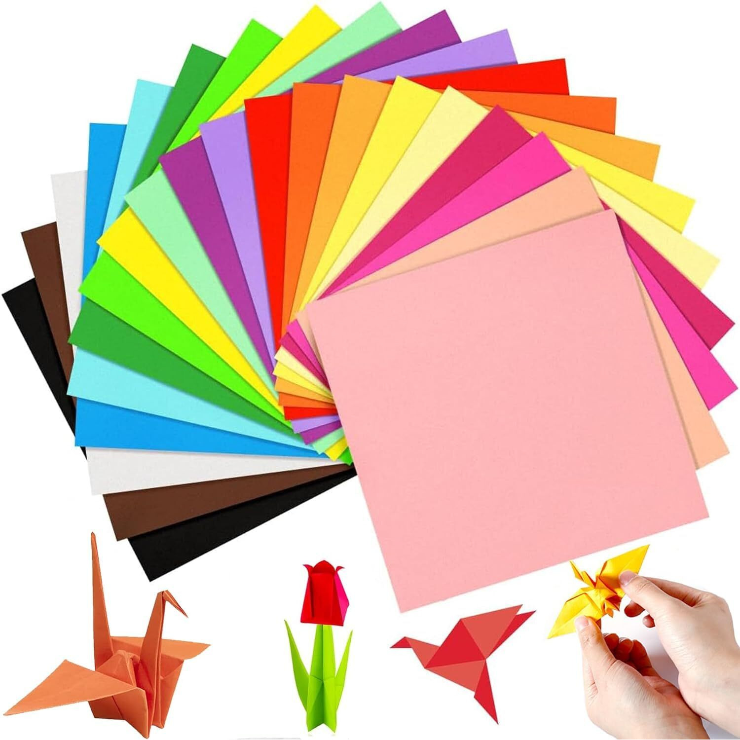 Zebric A4 Size Premium Coloured Paper 100 Sheets With 10 Assorted Colours Copy Paper Printer Paper Craft Paper Multipurpose Colored For Art & Craft Purpose.(03)
