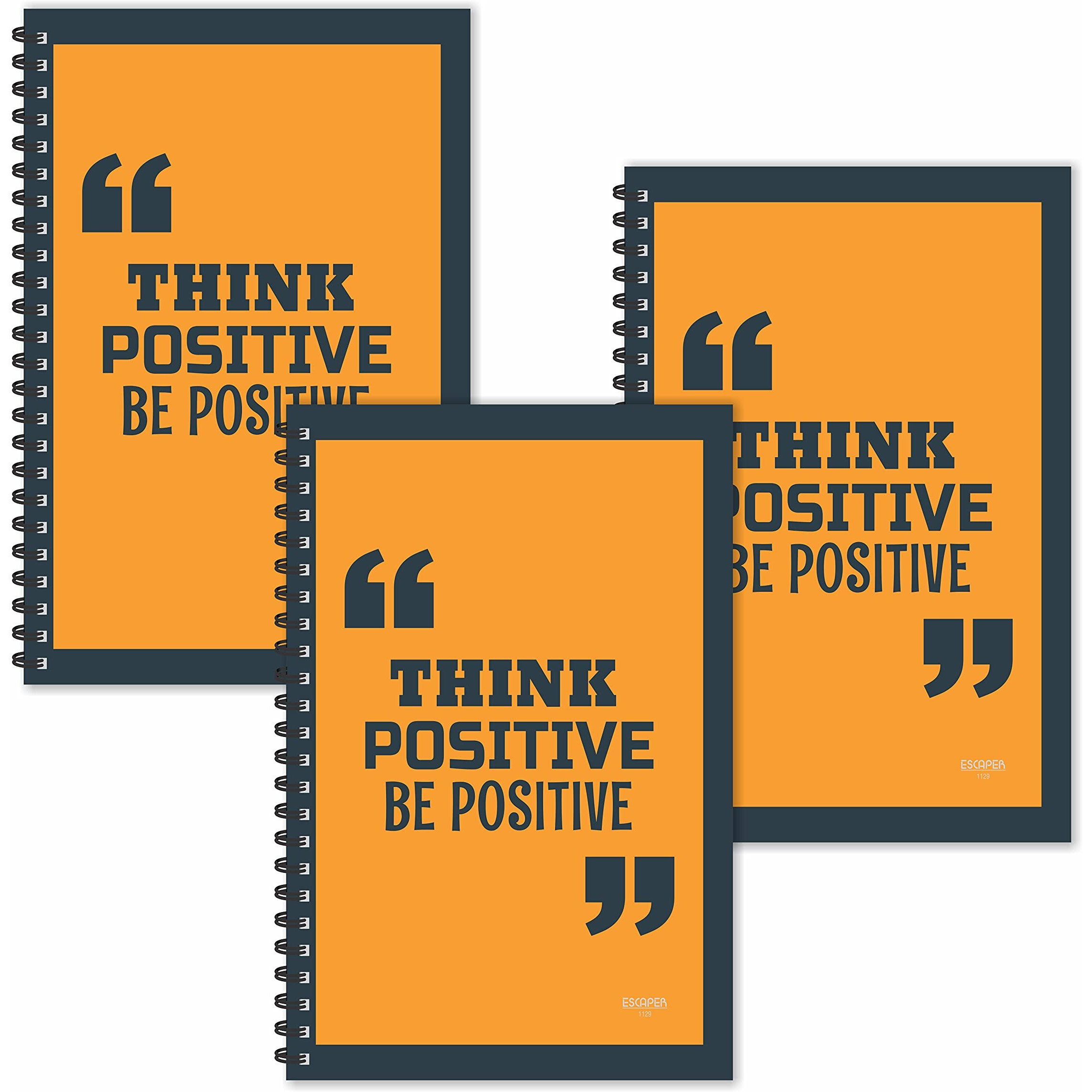 ESCAPER Stay Wild Motivational Diary (A5 Size - Ruled 160 Pages) (Think Positive)