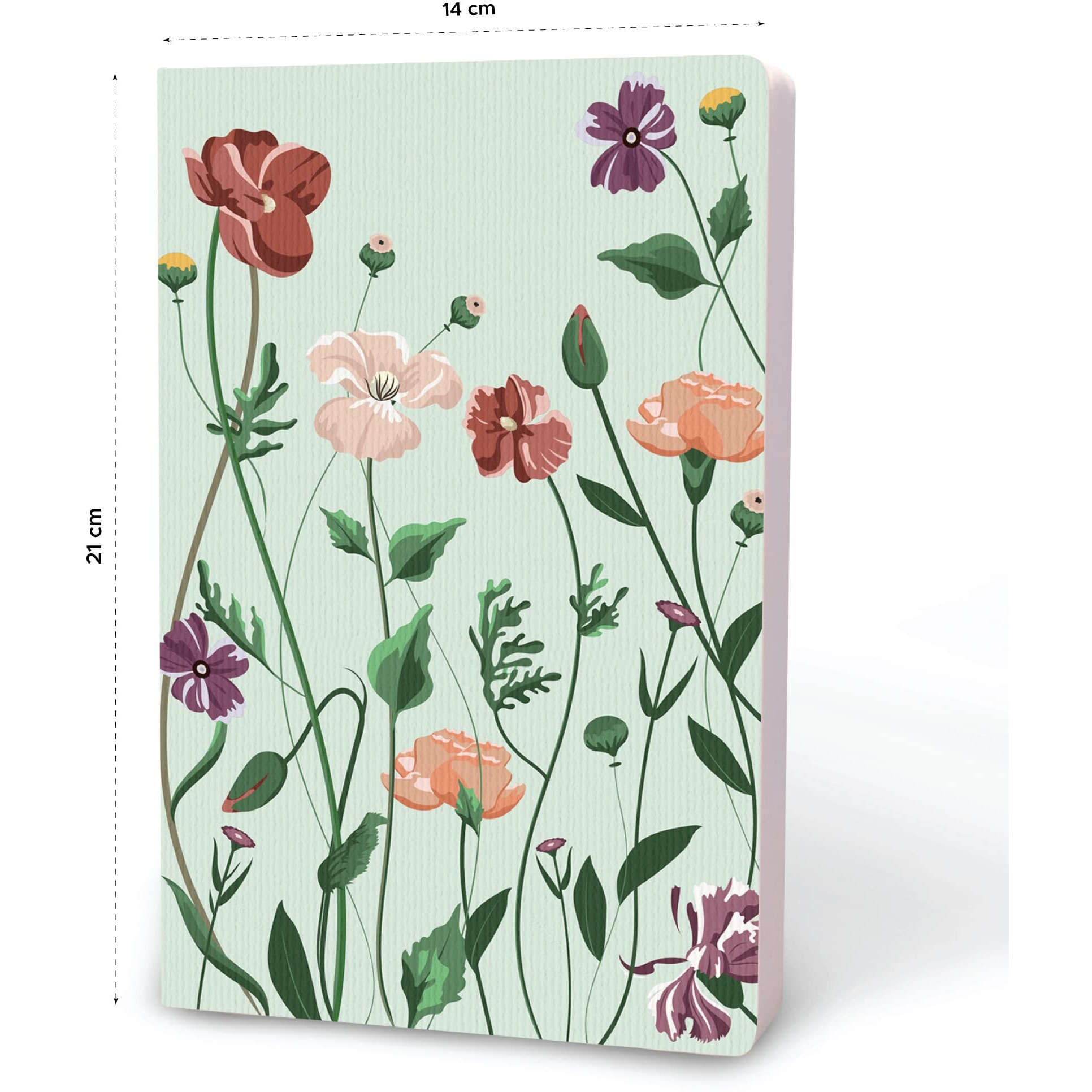 FACTOR NOTES A5 Notebook Ruled | 90 GSM | 160 Pages (Botanical)