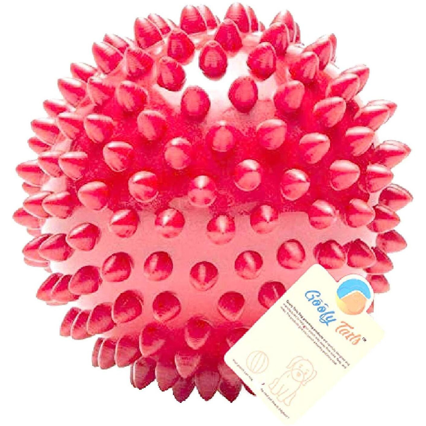 Goofy Tails Dog Ball Dog Toys, Spiked Rubber Ball Dog Toy, Dog Toy for All Breeds, Rubber Ball Toy for Dog, Ideal Chew Toys for Dogs, Non-Toxic Rubber Toys for Dogs
