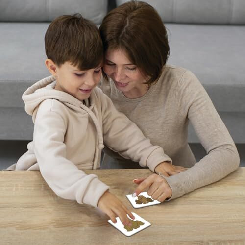 Funskool Board Games, Memory Front And Back, Educational Matching Picture Game For Children, Kids & Family, 1 - 4 Players, Ages 5 Years And Above