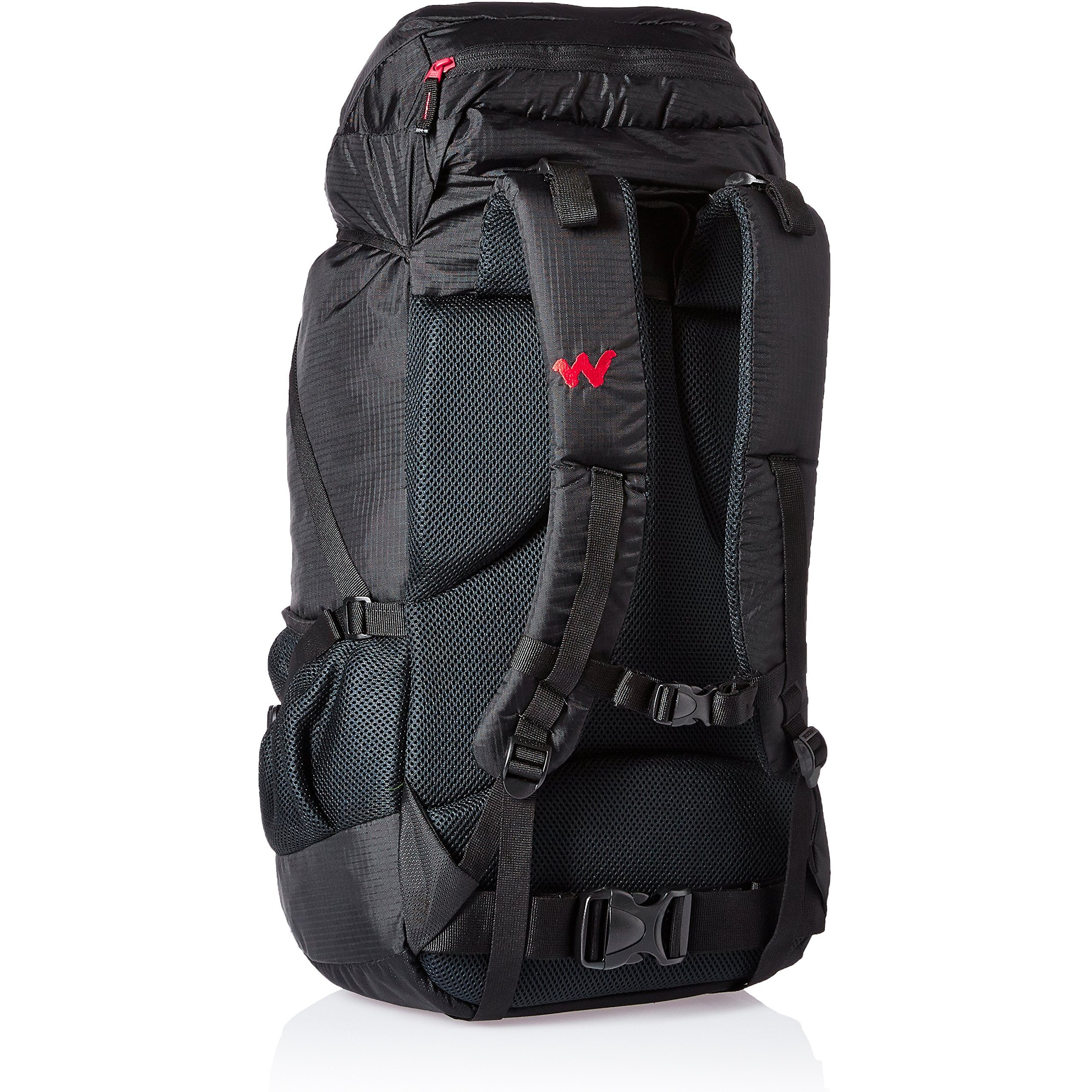 Wildcraft 45 Ltrs Black Rucksack (8903338073840) (Extra Large Size)