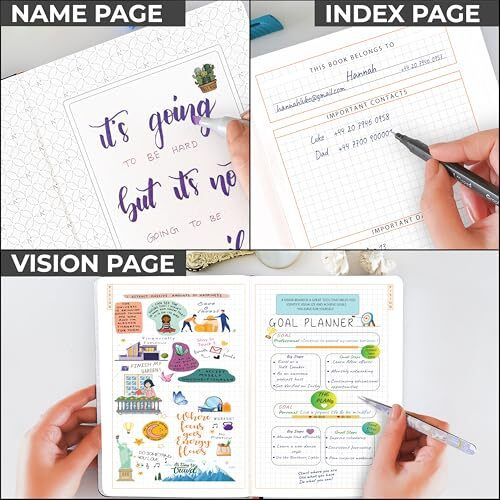 NEORAH  A5 - 2025 |512 Pages | DAILY Dated ACCOMPLISH Planner - SOFT COVER | Includes Dated Yearly Layout | Monthly Layout |Weekly + 24hrs Hourly Layout | 365 Daily Pages | 12 Month Budget | 12 Month Habit Tracker Wheel | Track Goals | Things to Do | Health | Priorities | Affirmations | Accomplishments | Gratitude Journal -12 Month Productivity Pro Planner Diary with Dates for Work, Study Size (21.0 x 14.8 cm) | (Black)