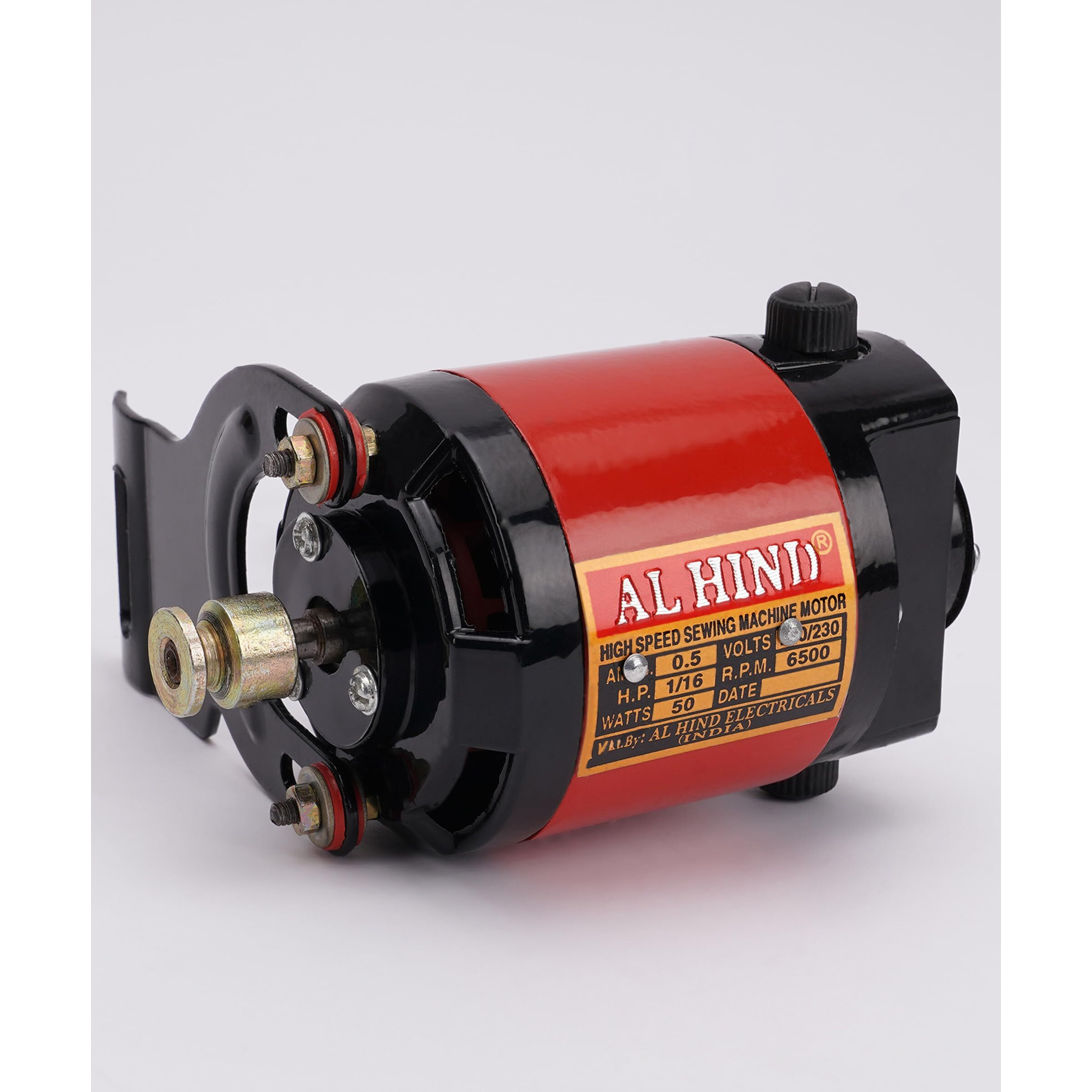 Al Hind MINI SEWING MACHINE MOTOR (FULL COPPER WINDING) WITH SPEED CONTROLLER