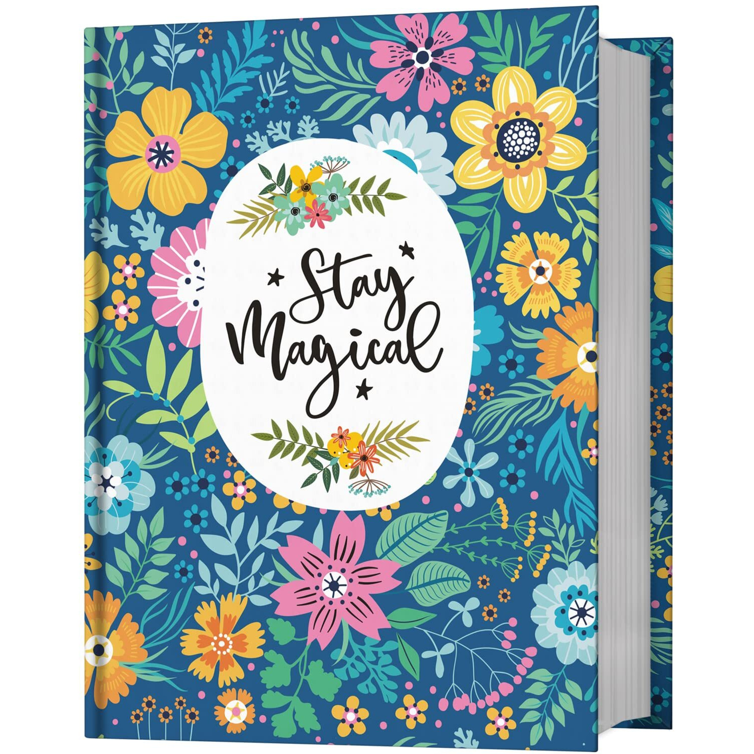 Stay Magical - Undated Daily Planner and Gratitude Journal | Schedule Your Day, Achieve Goals, Manage To-do List | Habit Tracker | 12 Months, 232 Pages + Free Sticker Year - 2025 (Mystic Meadow)
