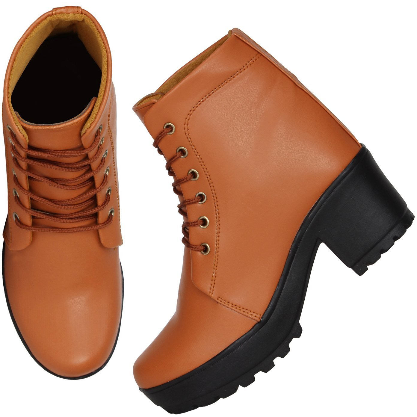 FASHIMO Women s & Girl s Boot PN1-tan-39