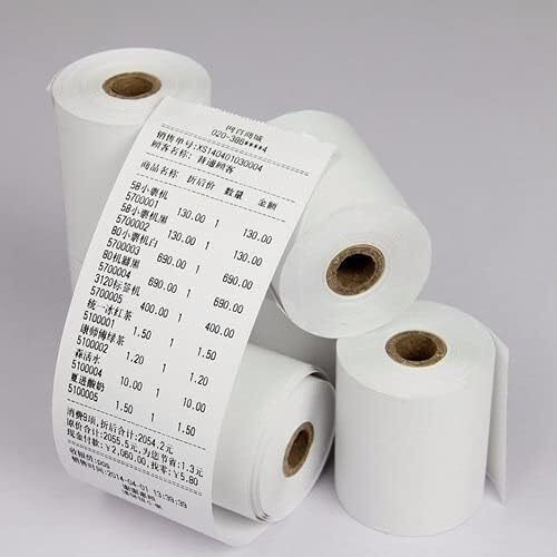 DeHMY Mme 80Mmx50Mtr.(3Inch) Cash Register Machine Thermal Paper Roll Set Of 10 Rolls