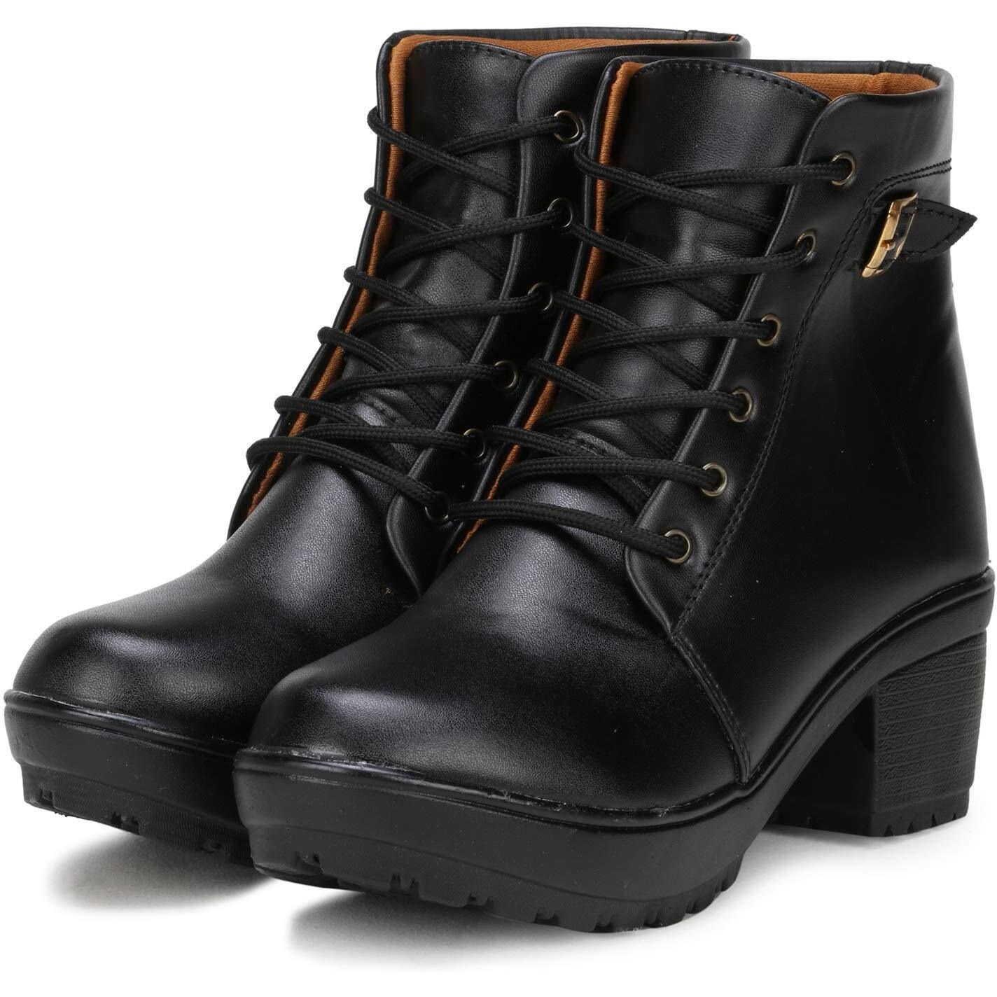 FASHIMO Women s & Girl s Boot 777-Black-38