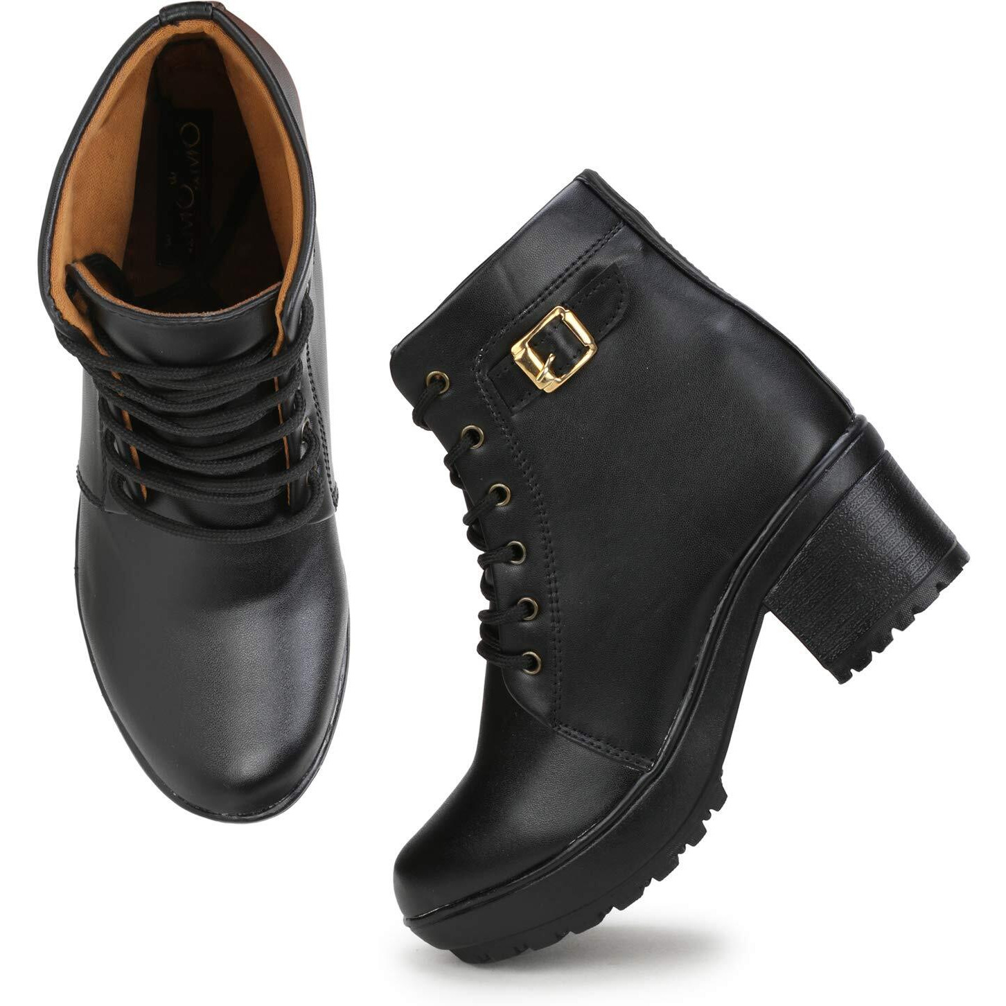 FASHIMO Women s & Girl s Boot 777-Black-38