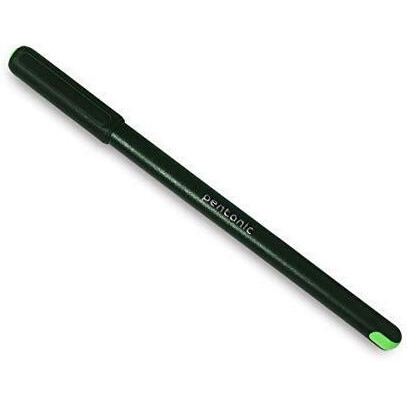 Pentonic 1.0mm Ball Pen Blister Pack | Grey Body | Pink,Green,Orange,Brown,Lime Green,Purple,Turquoise Blue,Blue,Grey,Red Ink | Set of 10 Pens