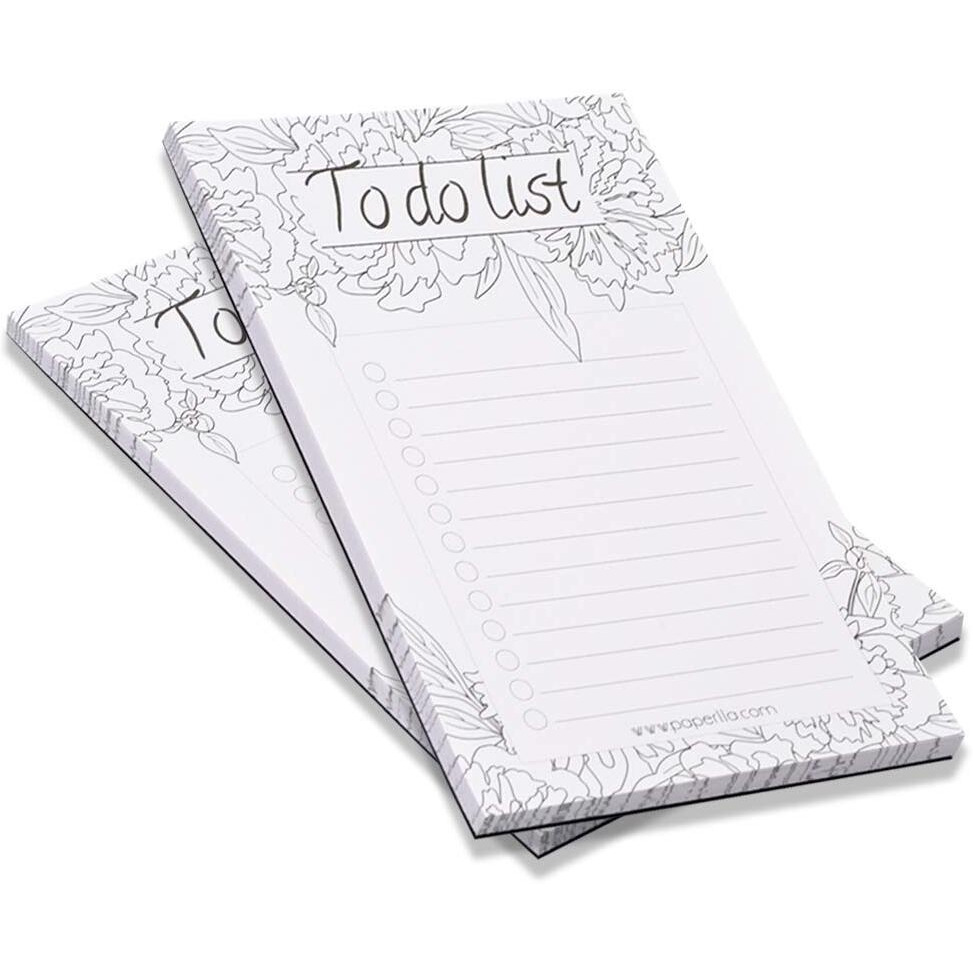 COI DOODLING Collection Writing PAD 50 Sheets| Easy Tear Off Set of 2 NOTEPADS