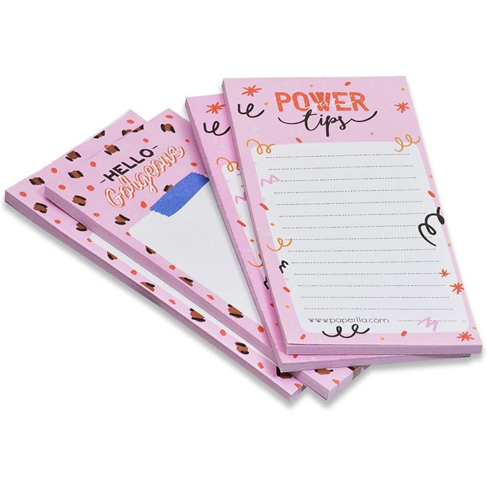 COI to Do List Planner Diary Writing Notepads Daily Grocery Shopping Checklist Appointment Pad Set of 4