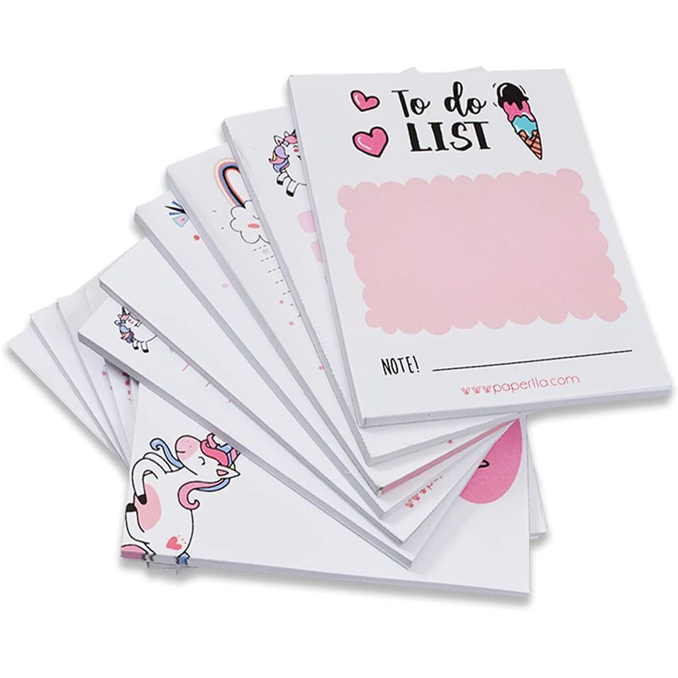 COI Daily Tasks and Planner Organizer - Fun Pocket Sized Chore Todo Checklist for Kids, Adults, Purse, Briefcase, Desk, Office and More Set of 12 Writing Pads