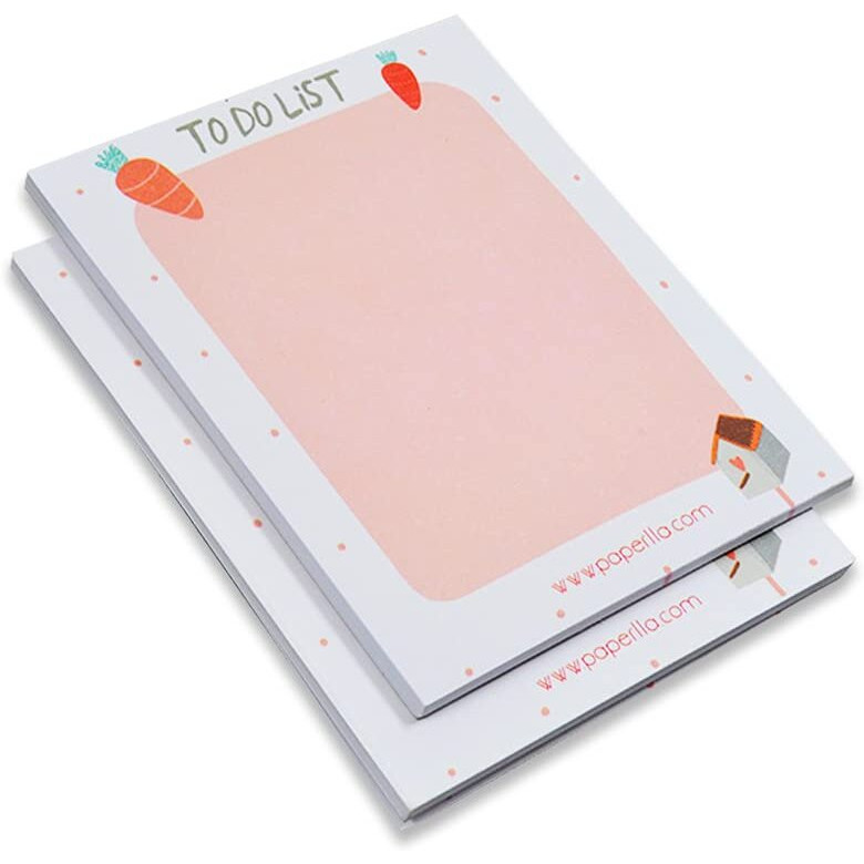 COI Collections to Do List Notepad Notes Tear-Off Pad, Memo Pad for Shopping Lists, Reminders, Appointments Set of 4 Writing Pads