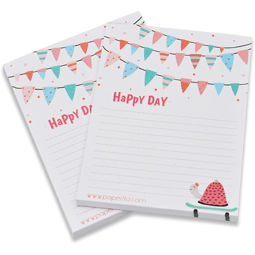 COI Daily Planner Notepad - Undated Daily Timed To-Do List Pad For Priorities, Meal Planner, Daily Tasks Set Of 4 Pads, 100 Pages