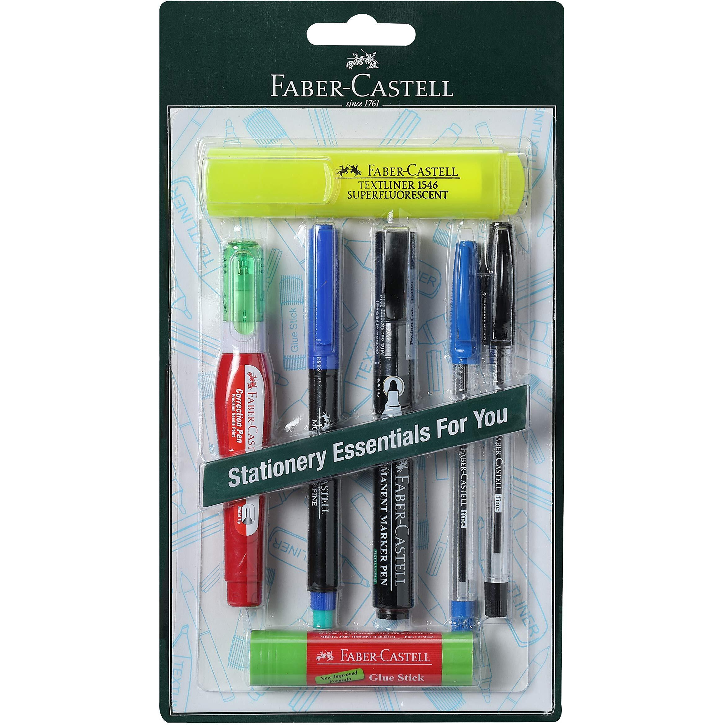 Faber-Castell Home And Office Statonary Kit|Multicolor