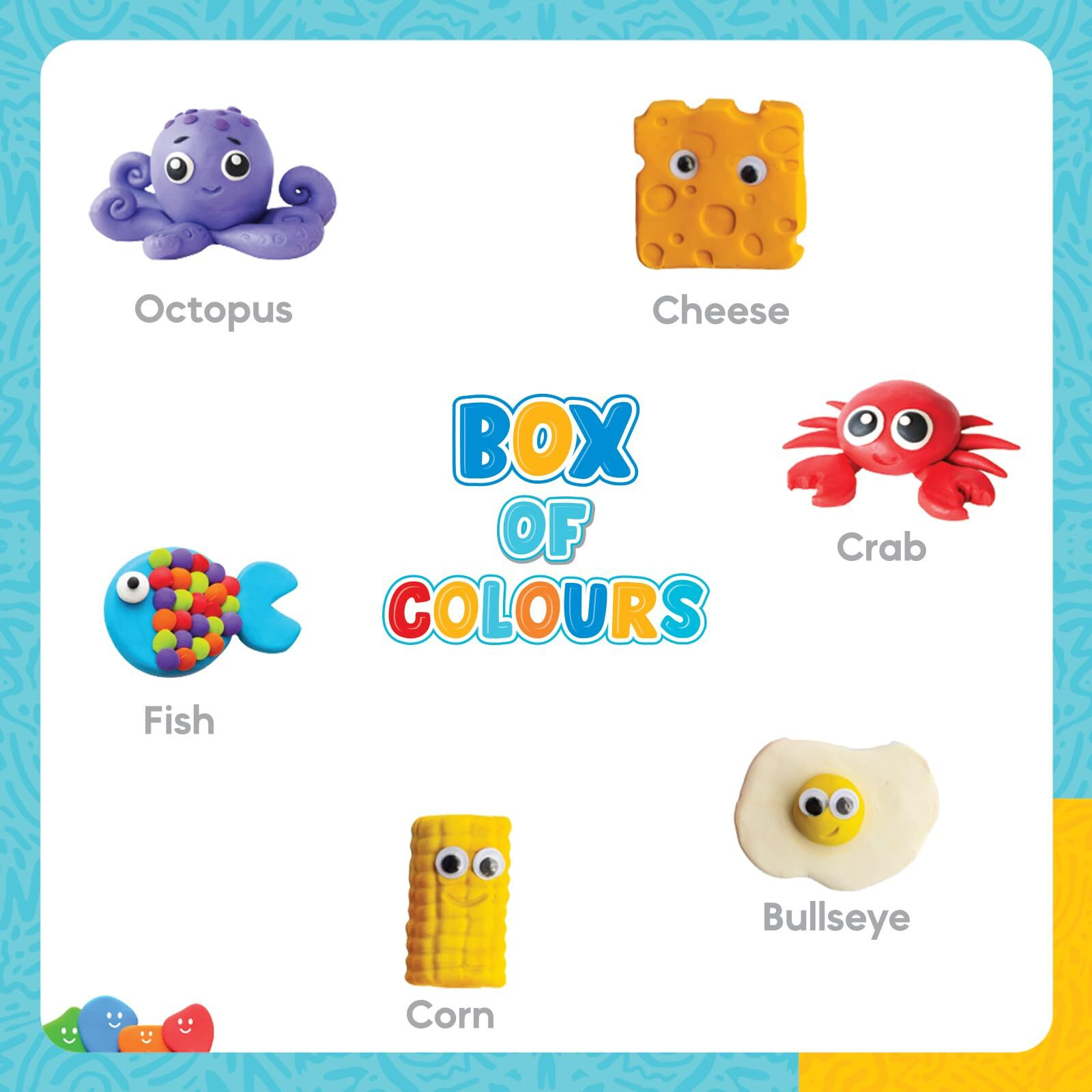 Funskool-Fundough Compound Box Of Colours, 600Gms, (1250 Gms) Multicolour, Dough, Toy, Shaping, Sculpting, 3 Years