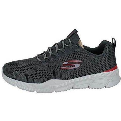 Skechers Mens Equalizer 4.0 - Wraithern Charcoal/Gray Running Shoe - 6 Uk (7 Us) (En_Us)