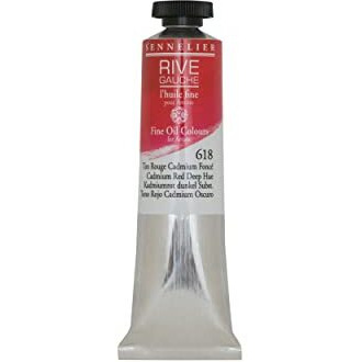 Sennelier Rive Gauche Artist Oil Color 40 Ml Cadmium Red Deep Hue