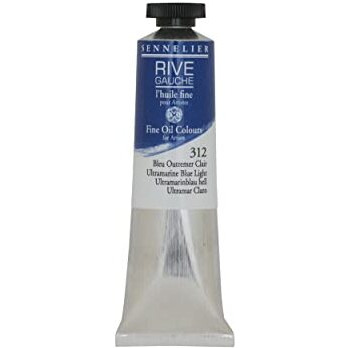 Sennelier Rive Gauche Artist Oil Color 40 Ml Ultramarine Blue Light