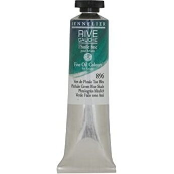 Sennelier Rive Gauche Artist Oil Color 40 Ml Phthalo Green Blue Shade