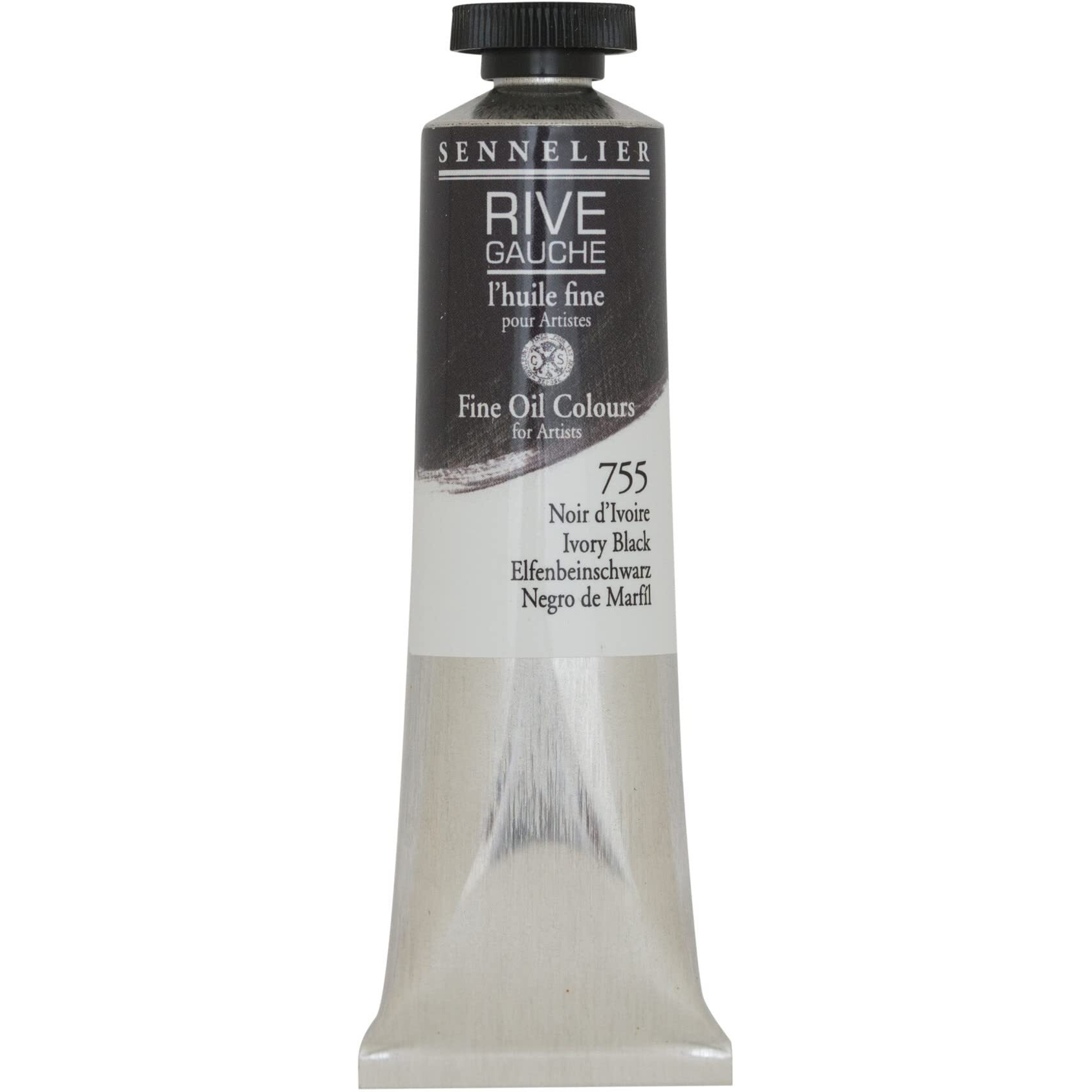 Sennelier Rive Gauche Artist Oil Color 40 Ml Ivory Black