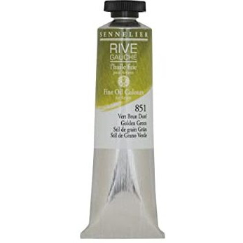 Sennelier Rive Gauche Artist Oil Color 40 Ml Golden Green