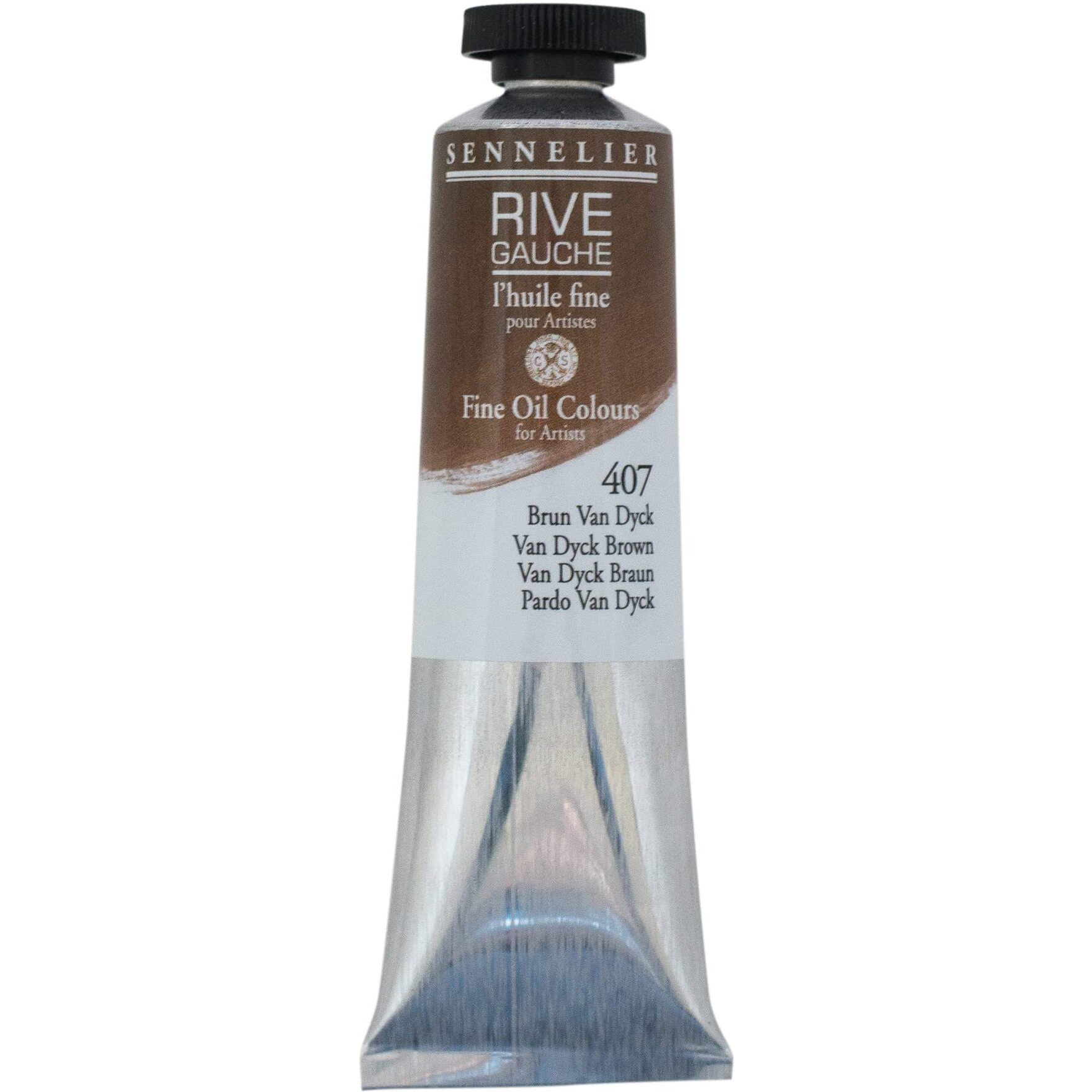 Sennelier Rive Gauche Artist Oil Color 40 Ml Van Dyck Brown