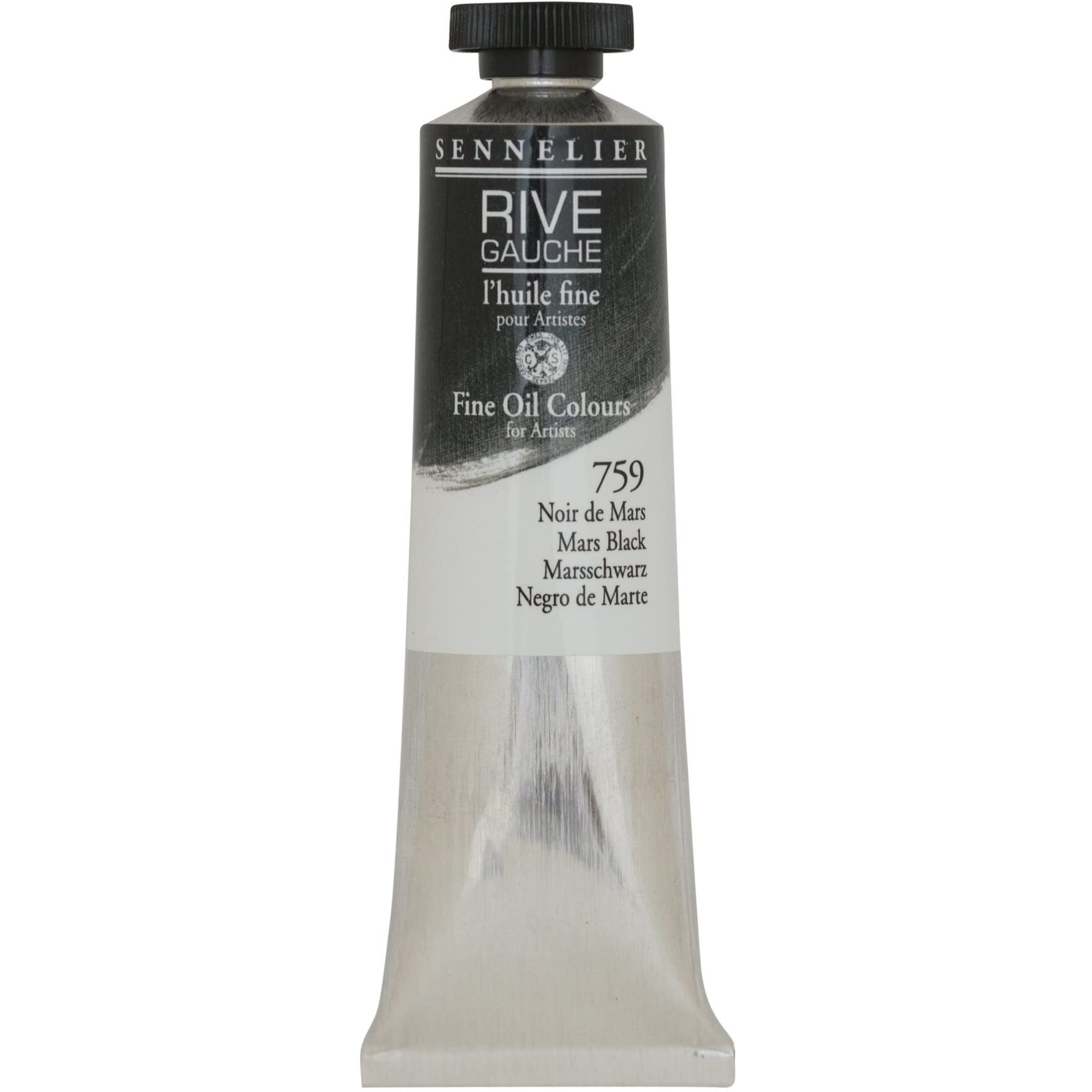 Sennelier Rive Gauche Artist Oil Color 40 Ml Mars Black