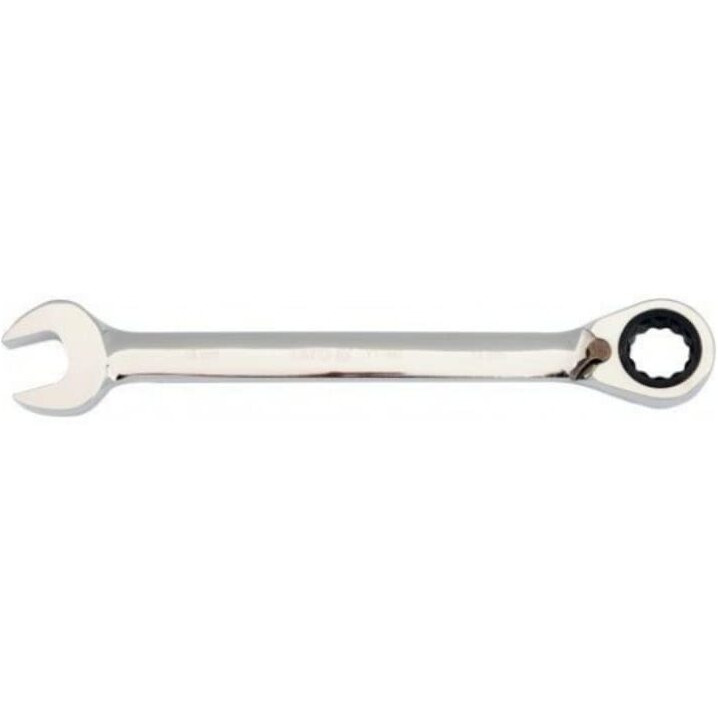 Yato Combination Ratchet Wrench Yt-0193 Spanner Set Tools Kit|Tool Set|Carbon Steel Spanner|Industrial Use|Tool Kit Set For Home|Toolkit|Spanner Kit|Combination Ratchet Spanner Set | 12Mm