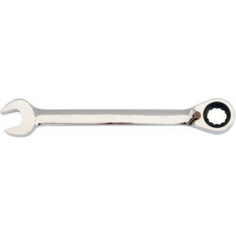 Yato Combination Ratchet Wrench Yt-0199 Spanner Set Tools Kit|Tool Set|Carbon Steel Spanner|Industrial Use|Tool Kit Set For Home|Toolkit|Spanner Kit|Combination Ratchet Spanner Set | 18Mm